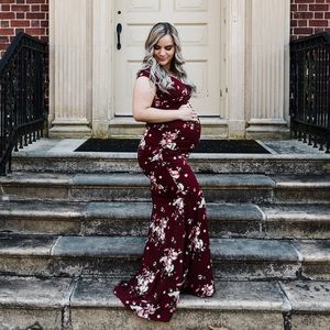 Pinkblush Maternity shoot dress